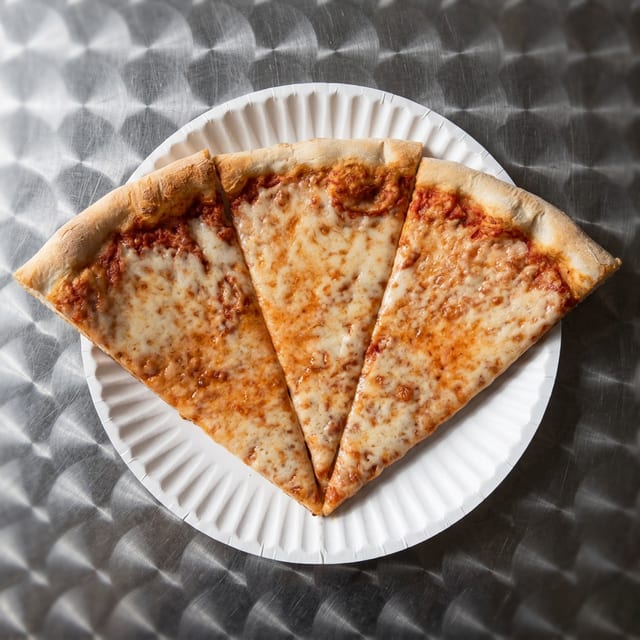 NY Thin Slice Pizza.